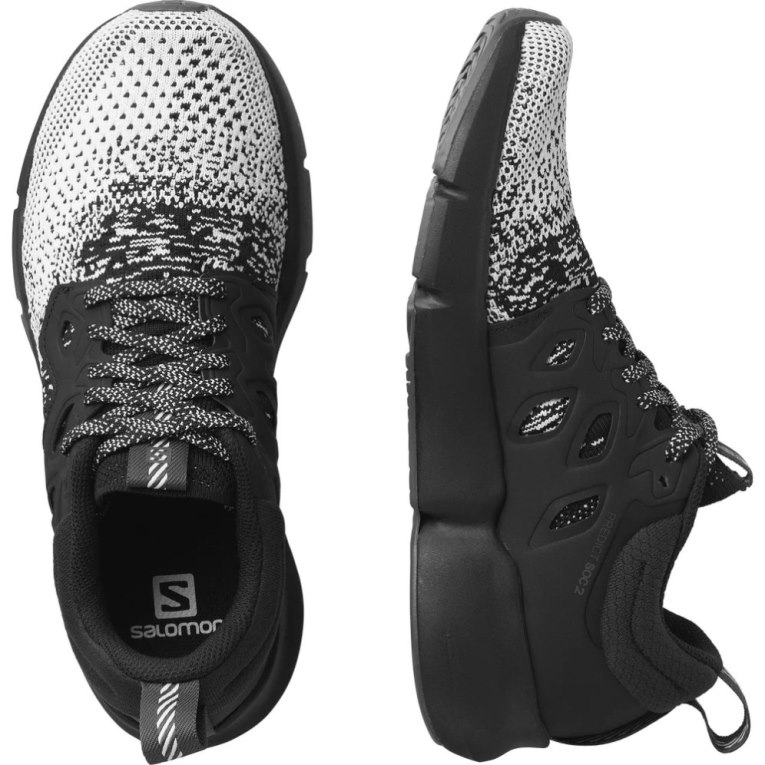 Salomon Predict Soc 2 Women's Running Shoes Black / White | CA 45Y69